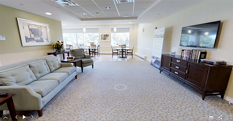 Rehab center lounge
