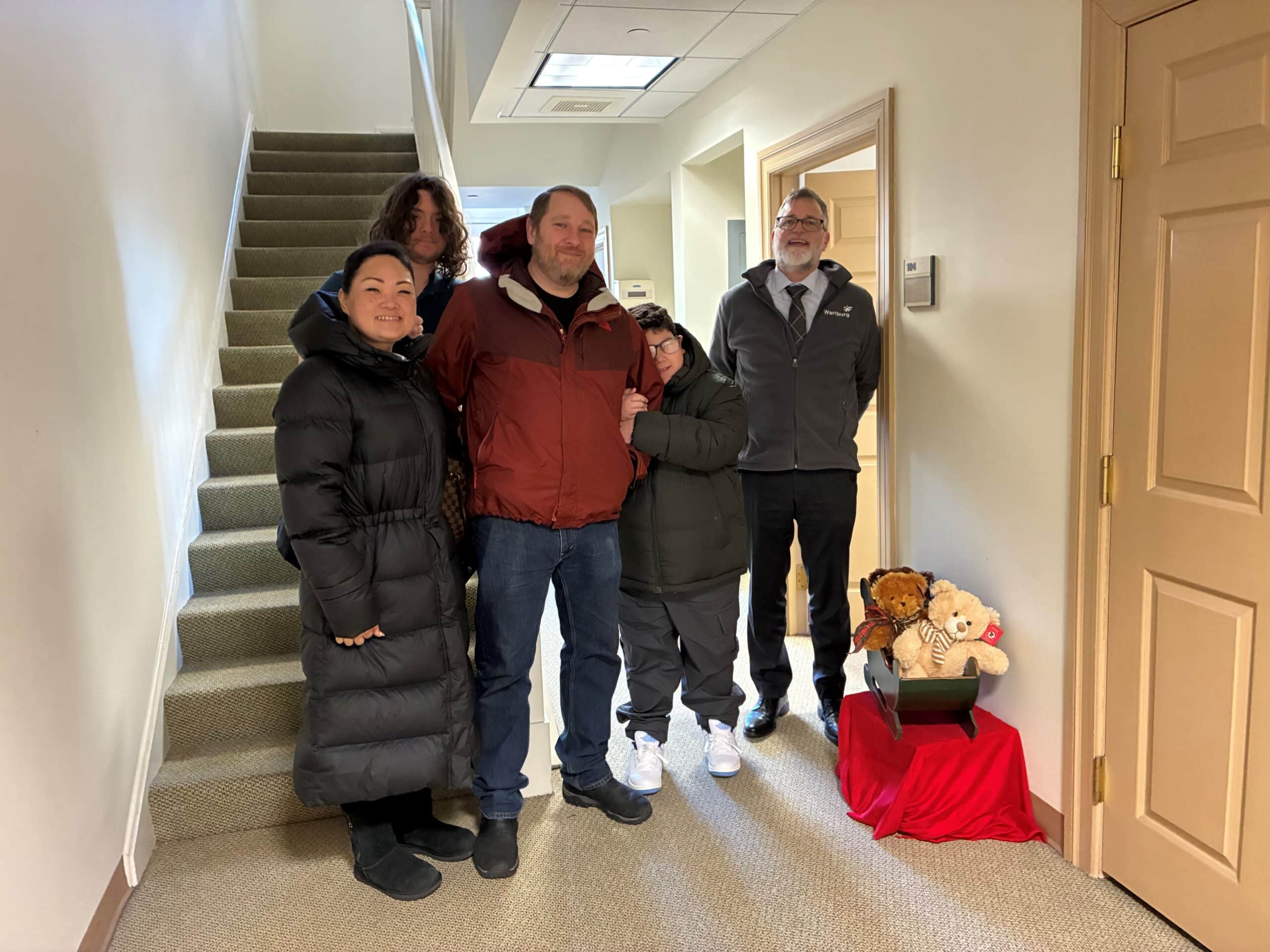 Jenn Stern, Nate Stern, Brian Langeraard and Zachary Stern